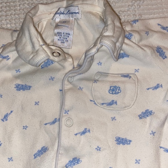 VINTAGE RALPH LAUREN ONE PUECE W/ footies - Picture 1 of 5